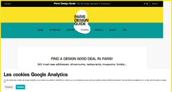 Desktop Screenshot of parisdesignguide.com